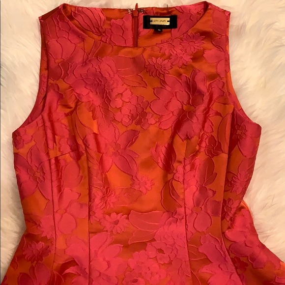 Pink and Orange Floral Dress - Picture 2 of 3